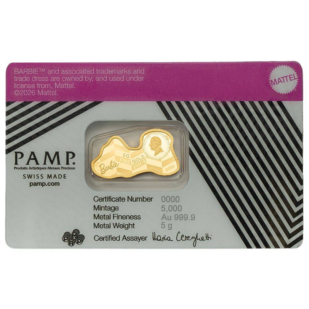 5g Gold Bar Barbie™ back